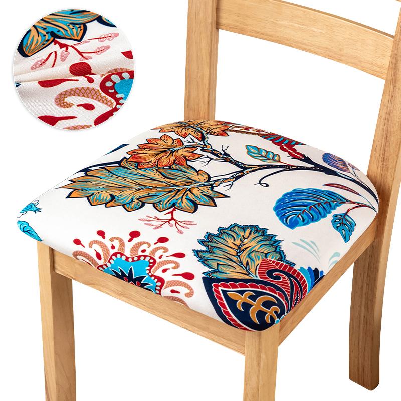 Real Waterproof Chair Cover Stretch Dining Room Seat Covers Chair Cheap Washable Jacquard Chair Covers For Home Hotel Kitchen