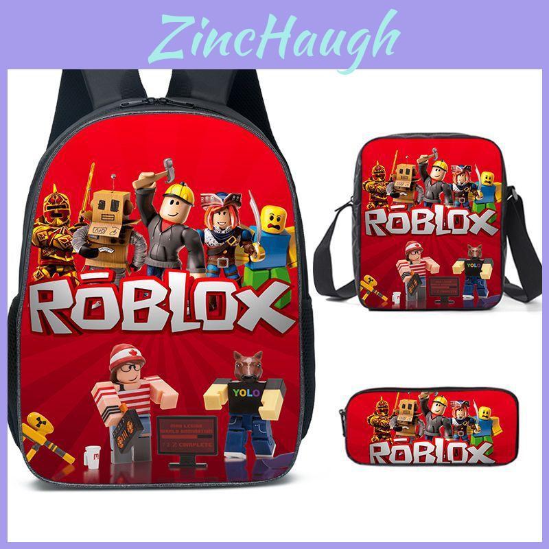 Durable Unisex Roblox Backpack With Air Cushion Straps For Everyday Use