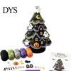Cute Monster Tree Crochet Set Halloween Pack, DIY Yarn Craft Kit with Hooks And Step Black Cat Moon by Guide, Creative Handmade Knitting Supplies for