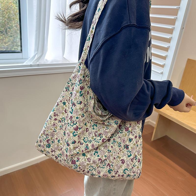 Foreign style niche design oblique span bag leisure large capacity 2025 spring shoulder shopping bag fashion tote bag women's tide