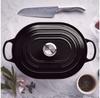 Жаровня Le Creuset Signature продолговатая чёрная матовая 3,4 л (21112310000430)