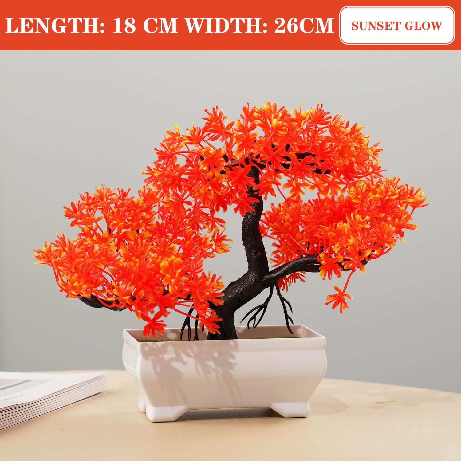 

1PC Autumn Bonsai Autumn Harvest Festival Thanksgiving Furniture Desktop Outdoor Garden Decoration 1PC