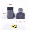 2pcs Silencer Heel Protector Useful Antislip High Heeler Stoppers Wearable Non-slip Round Heel Shockproof Shoes Accessories