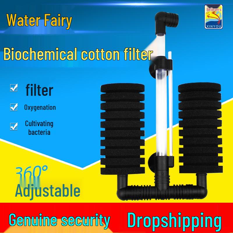 

Биохимический фильтр Xinyou для аквариумов - Модели 2822/2830/2831 (Настенный воздушный насос) XY-2831 containing filter balls