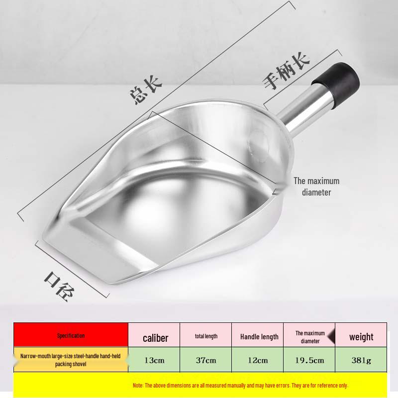 Compact Handheld Stainless Steel Dustpan - Durable, Portable, Short Handle for Household Cleaning