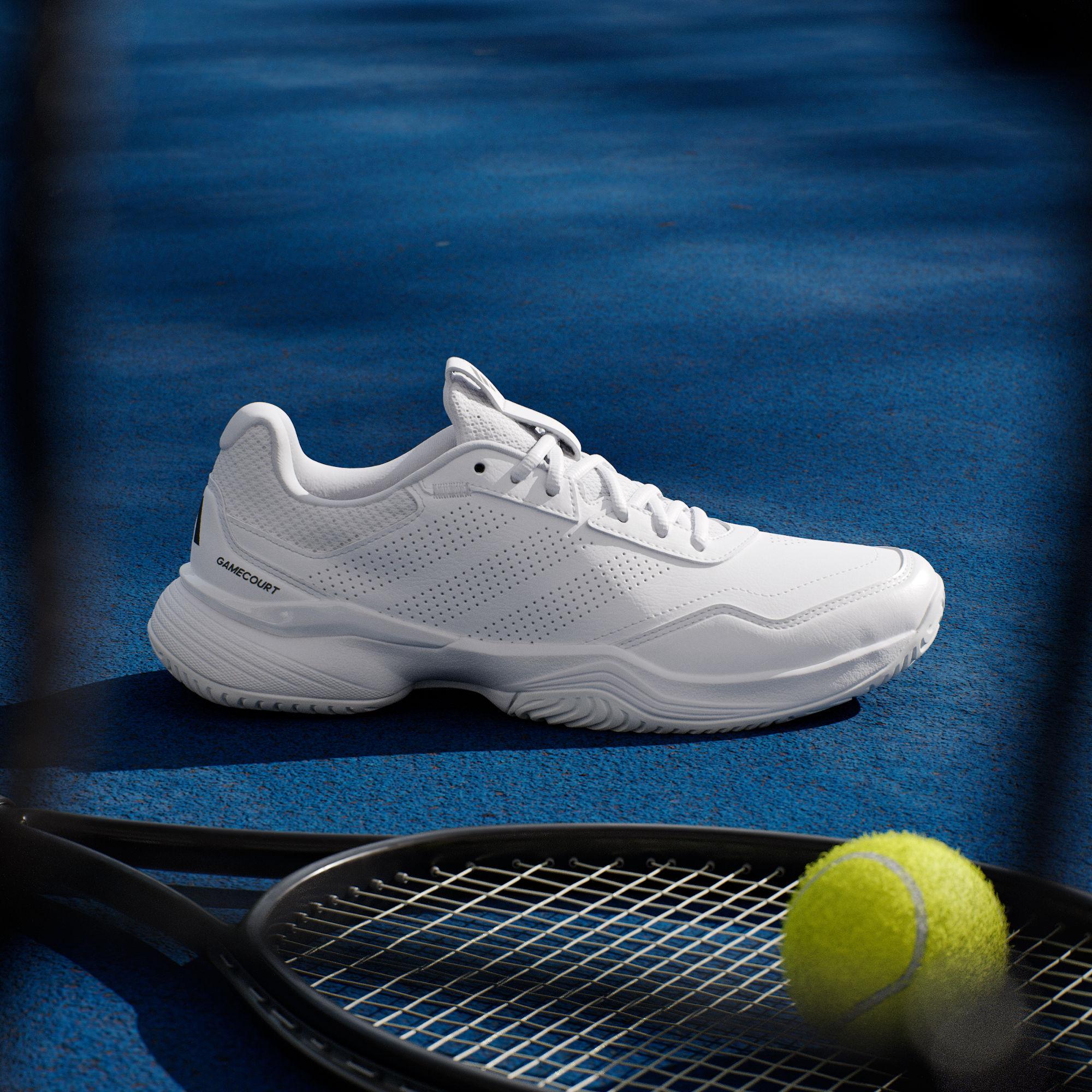 Adidas Game Court 3 Tennis Shoes Men s Low Top White 40