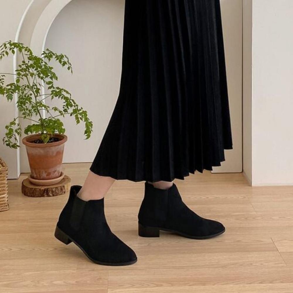 Gomvely Women Danish Basic Chelsea Boots 4cm
