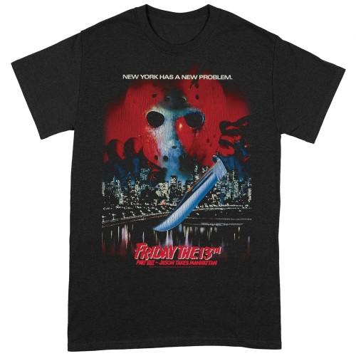 Friday The 13th Unisex Adult Jason Takes Manhattan T-Shirt