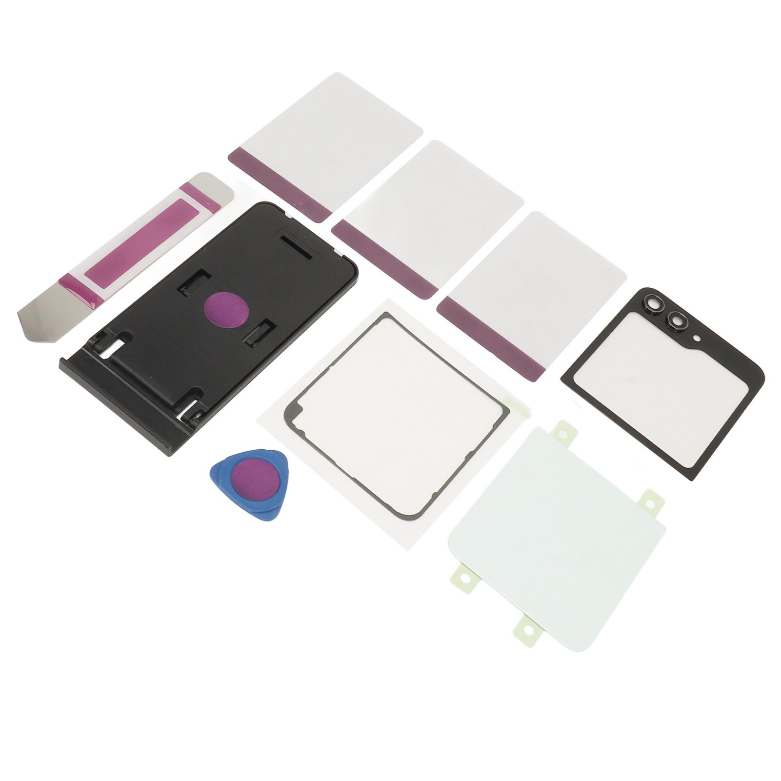 

Back Glass Replacement Back Cover Glass Housing Door with Pre Installed Tape Camera Lens Tools for 5 5 5G F731