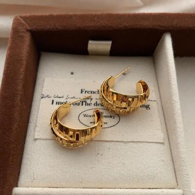 Minimalist Geometric Earrings, Earrings, Light Luxury, Prism, Retro Light Luxury, High-End Sense, Unique Personality, Niche Women'S Earrings