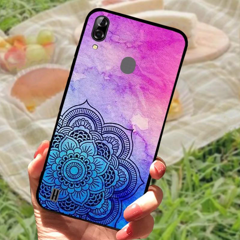 Case For Blackview A60 Cover Silicone Marble Cat Lion TPU Black Soft Covers for Blackview A60 A 60 Bags