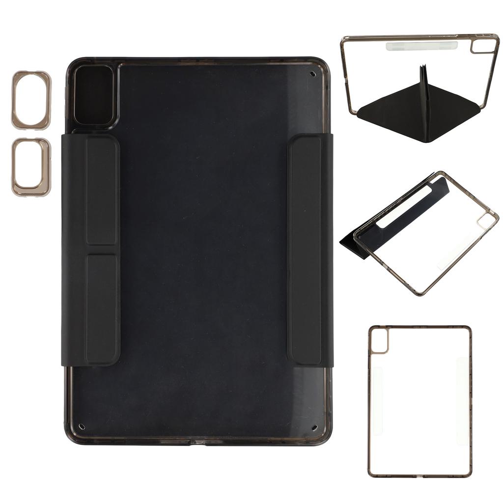 Tablet Case For Huawei MatePad 11.5 S/Air 11.5 inch (2023)/11.5 Magnetic Dual Clasp PU TPU Acrylic Origami Stand Cover