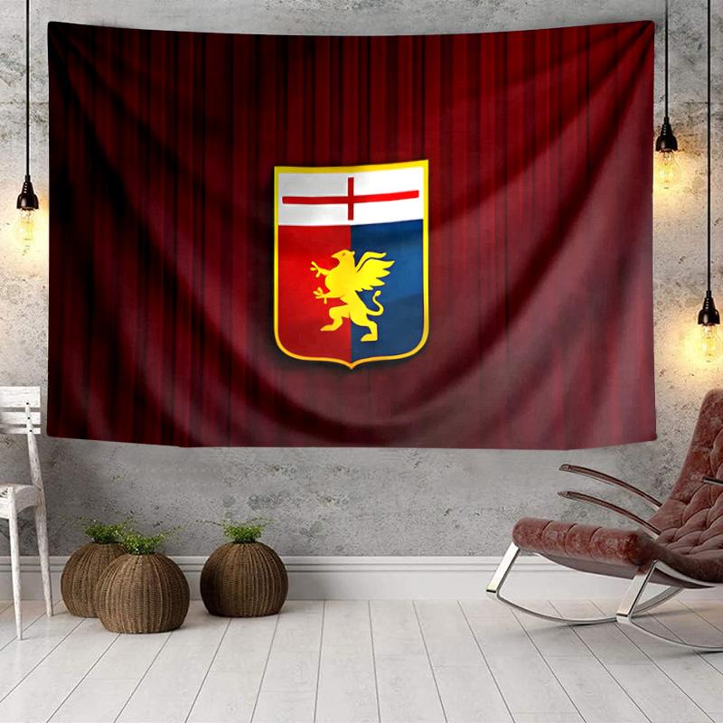 Lion Shield Genoa Tapestry, Unique Design Tapestry, Wall Decor for Bedroom,Livingroom, Playroom,Heartwarming Fan Holiday Gifts