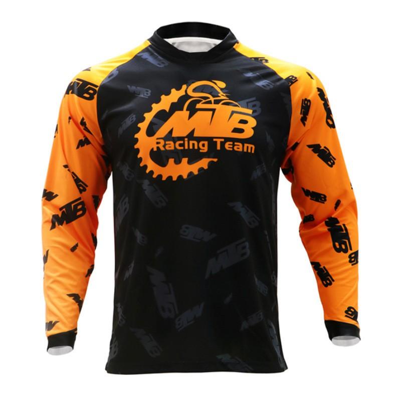 Mountain Bike Downhill Jersey Quick-Dry Cycling Shirt Men Women Riding Apparel