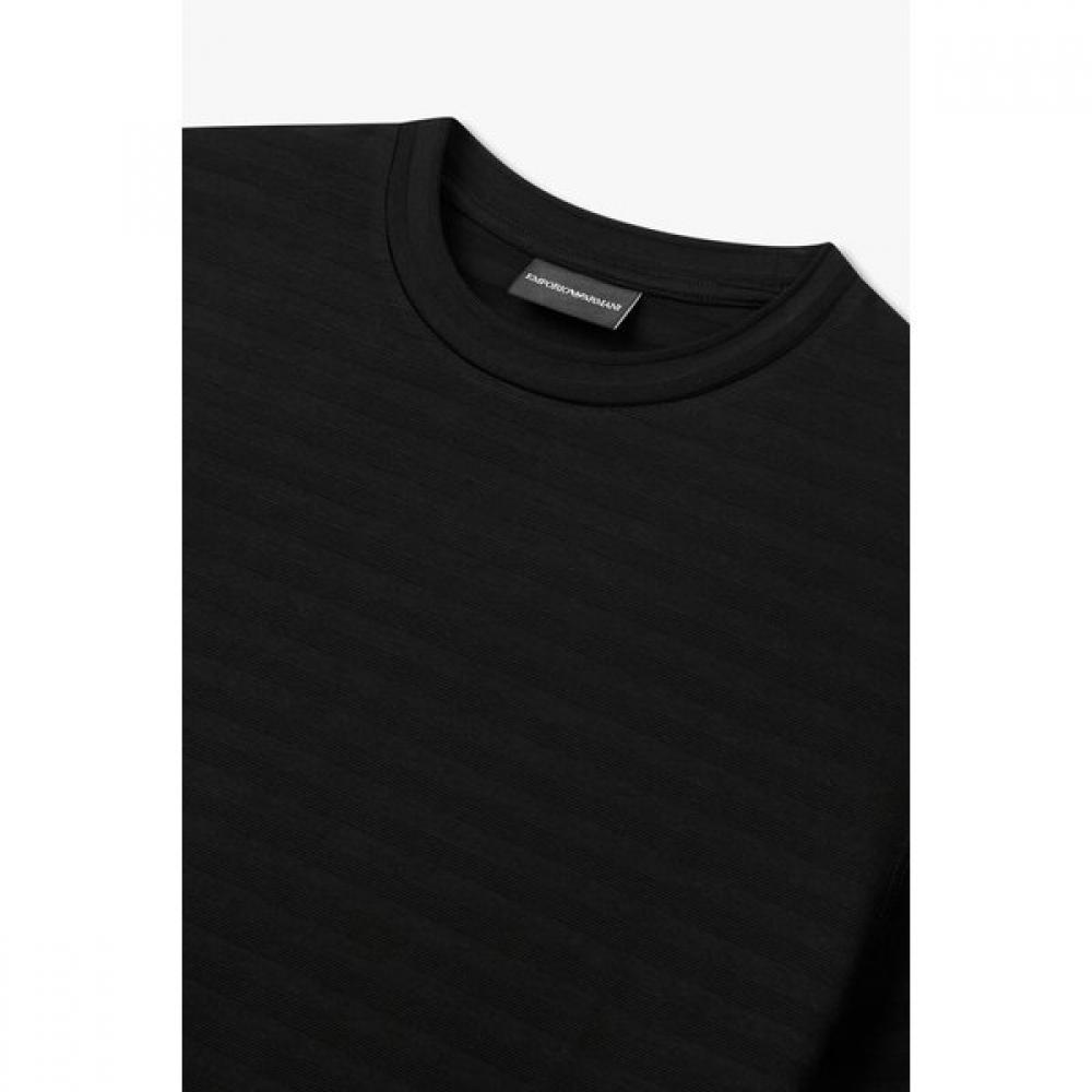 Emporio Armani Men S STripe Crewneck T ShirT A515126063