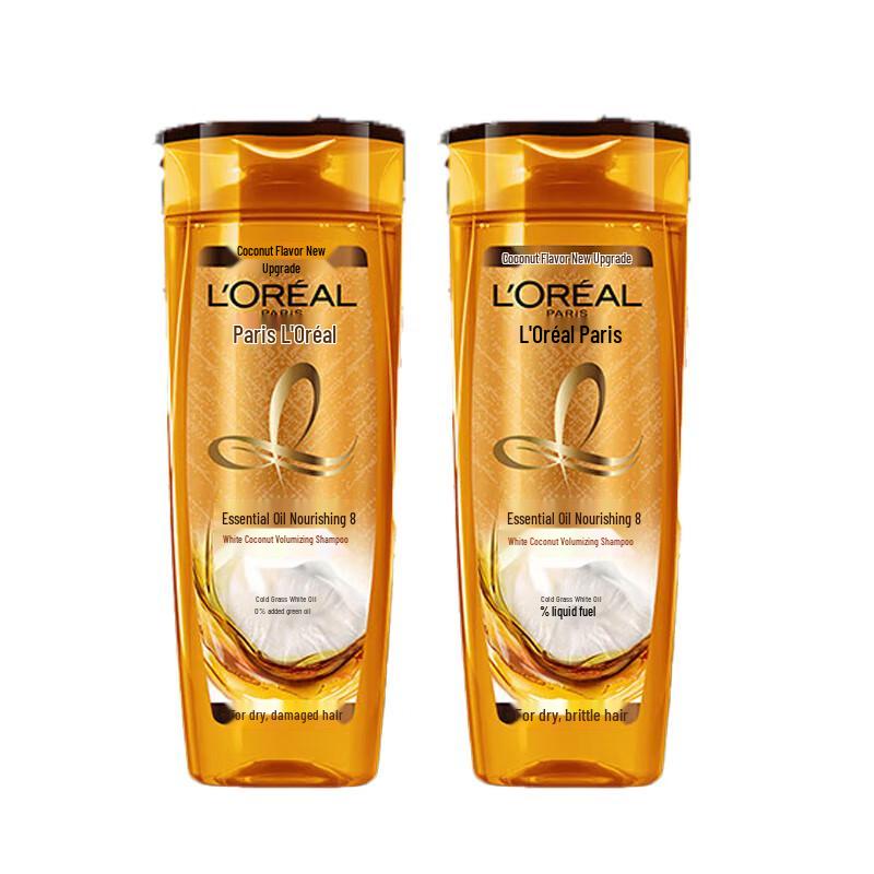 

L Oréal Paris Shampoo 400ml Twin Pack