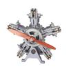 FlukeForest FA-5C Radial 5-Cylinder Aircraft Engine Assembly Kit (Radial)
