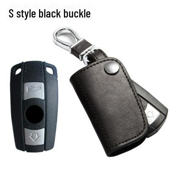 

Чехол для ключа из натуральной кожи для BMW и Mercedes-Benz - защитный чехол из воловьей кожи с масляным воском