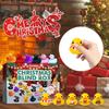 Grid 24 Christmas Rubber Duck Advent Calendar Box Surprise Ducky Bath Toy Gift