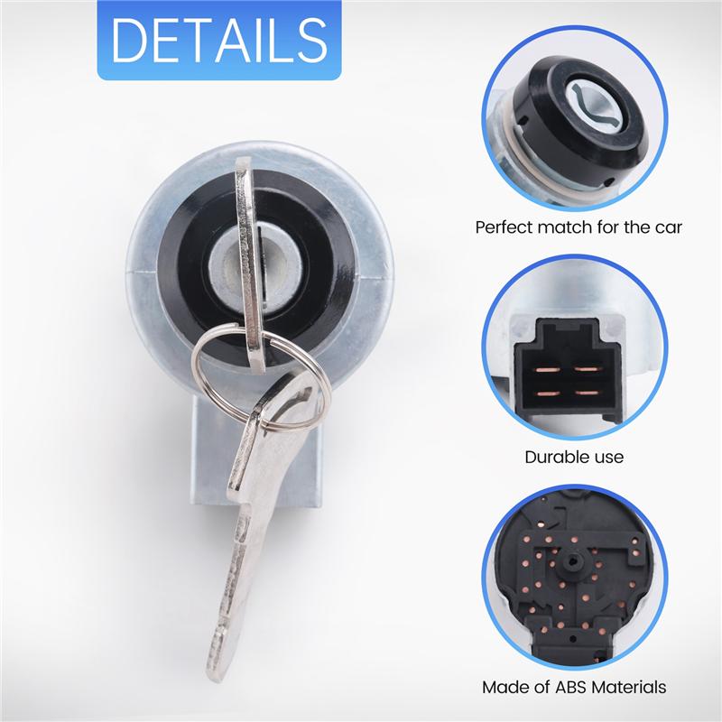 Ignition Key Switch Lock For Kubota B2400 B2100 B7500 B1700 B7510 6C040-55452
