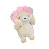 Adorable Plush Bear Keychain Cute Decorative Accessory For Bookbags And Keys