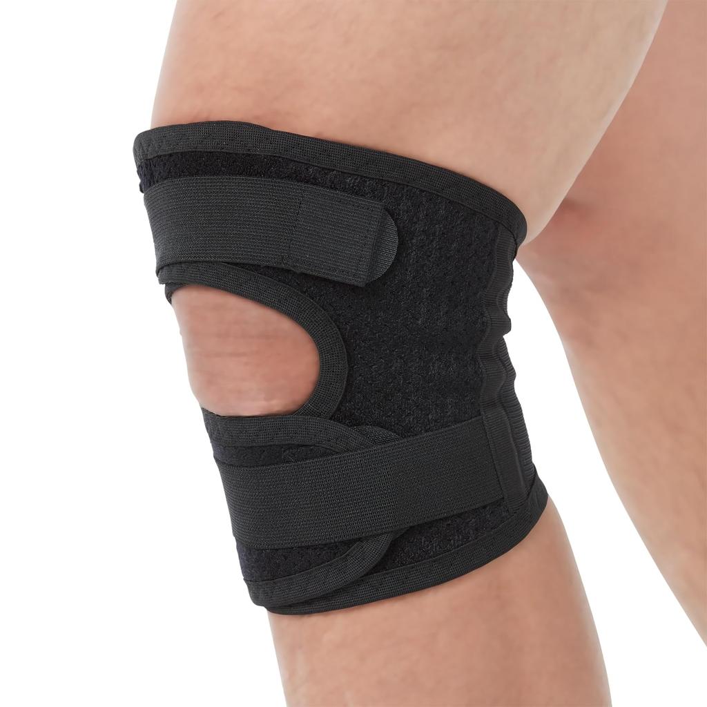 Knee Open 1 Made in Knee Protection for Hiking D&M Support, Mountaineering, Type, Medium, Black, Ambidextrous, Piece, Japan, WK-800, Taro,