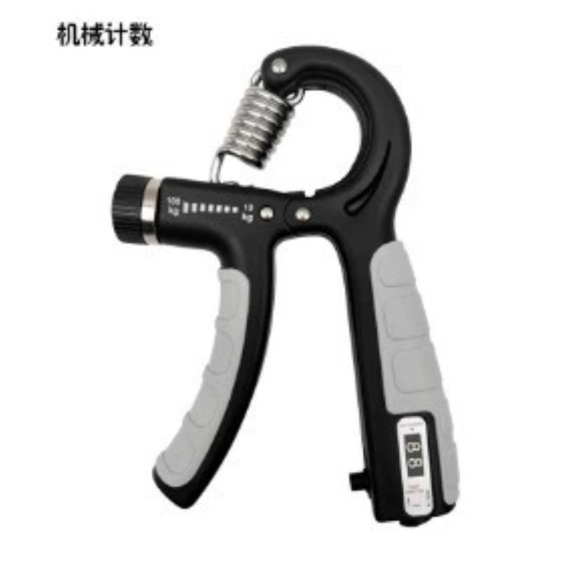 10-100kg Adjustable Hand Grip Strengthener Hand Grip Trainer With Counter Wrist Forearm And Hand Exerciser For Muscle Building чёрный