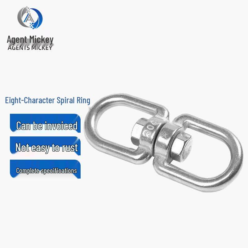 Agents Mickey 304 Stainless Steel Swivel Ring