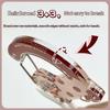 1Pcs Cartoon Cat Carabiner Acrylic Shaped Bag Keychain Cute Animal Backpack Charm Girls Aesthetic Climbing Hook Accessory