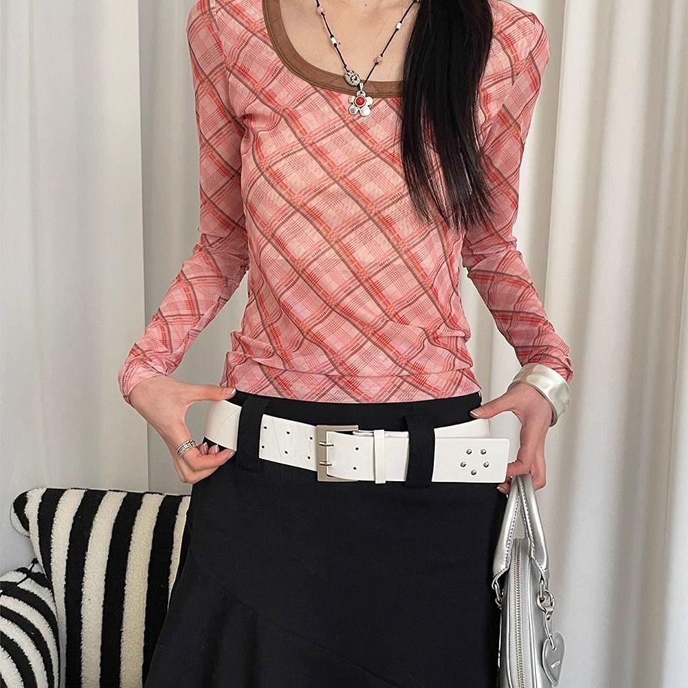 Korean Wide Waist Belt Black White Dress Jeans Belt Ins Style Women's Belt  Streetwear