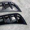 Front Bumper Wind Knife Blade For Mercedes GLC Class C253 X253  GLC260 GLC300 2020 2021 2022 Carbon Fiber Look Bumper Spoiler