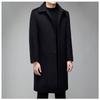 Firstview Men's Urban Casual Long Wool Blend Overcoat FV24D1115
