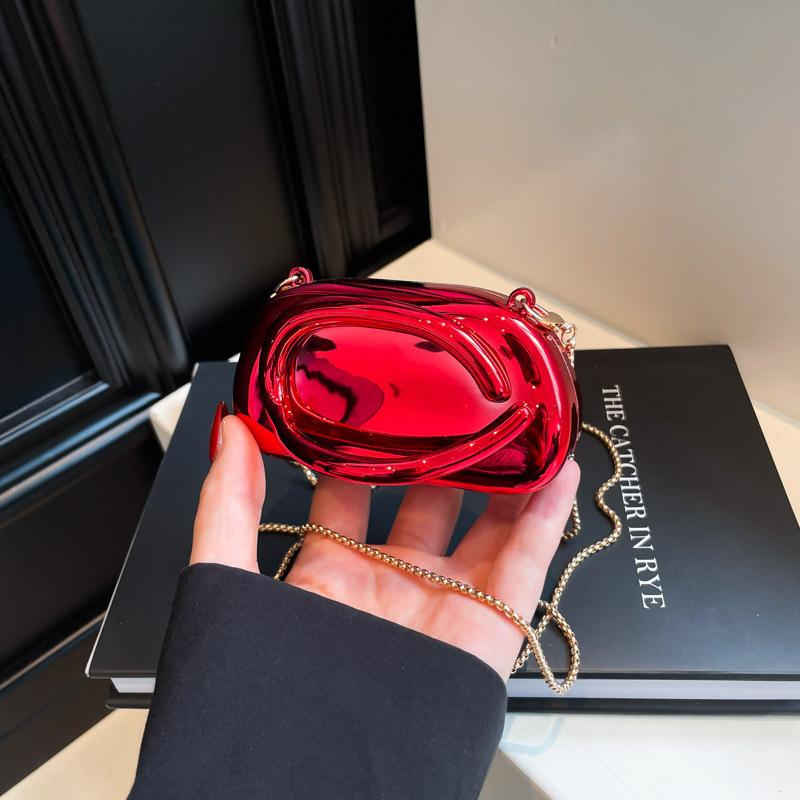 

Европейские и американские тренды классическая круглая сумка-клатч, вечерняя сумка, акриловая сумка, ретро металлическая ручка, плечевая, кроссбоди красный