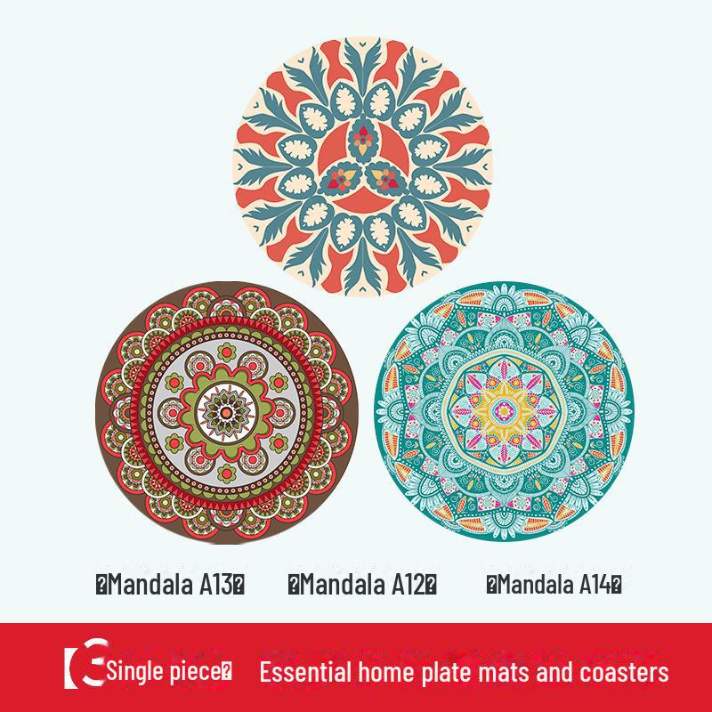 Hitzebeständiger, süßer Teeuntersetzer – rutschfeste, isolierende Gummimatte