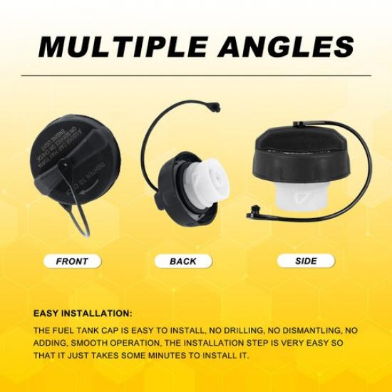 Fuel Gas Cap 52030377AB 5278632AG Fits For 2000-2018 Dodge Ram 2500 1500 3500