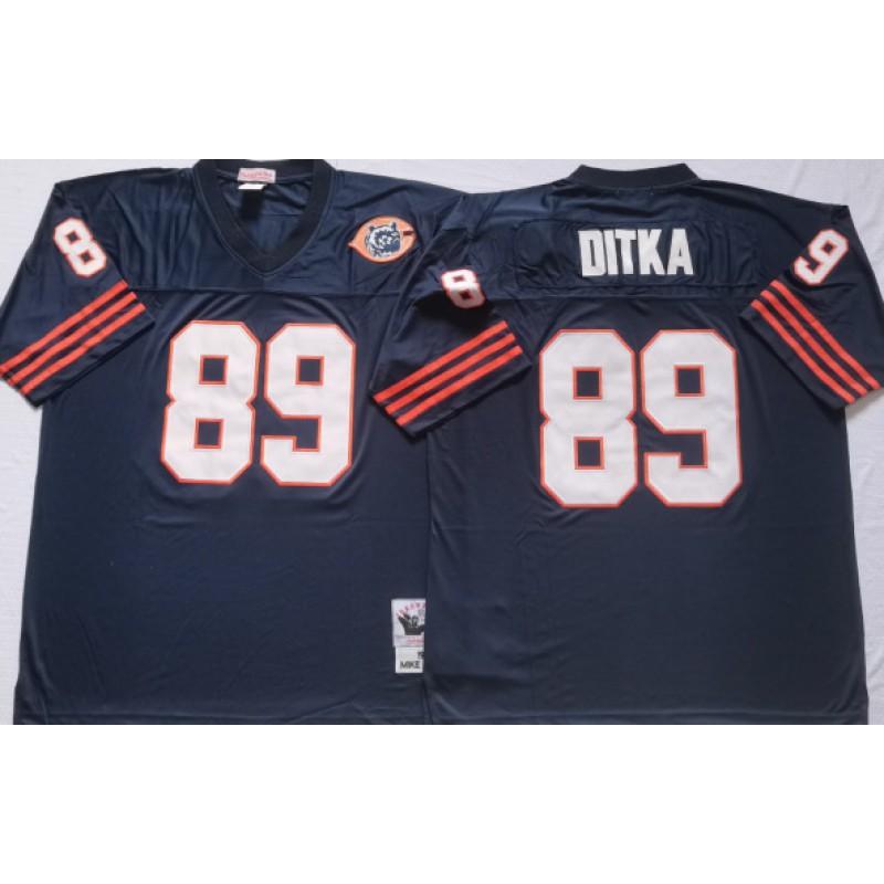 Chicago Bears Retro Rugby Jersey Men Women Cotton Embroidered Sports Fan Apparel Game Day Outdoor Wear