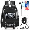 Jujutsu Kaisen Backpacks Anime Mochila Student Teenager Schoolbag Unisex Fashion USB Charge Laptop Travel Rucksack Boys Gift