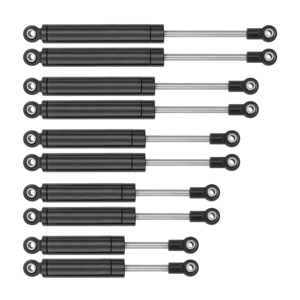 YEAHRUN 80/90/100/110/120mm Metal Shock Absorbers Damper Built-in Spring for TRX-4 Axial SCX10 1:10 Scale RC Crawler Car Parts