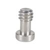 5 Stück 1/4" Edelstahlschraube 1/4-20 Gewindebolzen Anti-Lockerungs Kamera Befestigungsschraube Kamera Schnellwechselplatte Feststellschraube