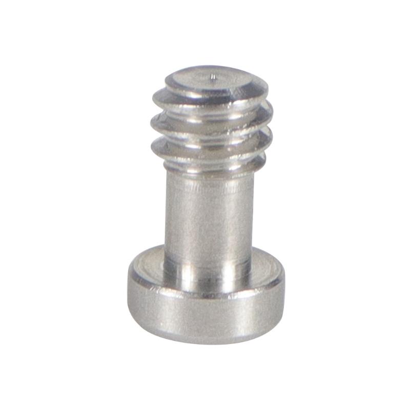 5 Stück 1/4" Edelstahlschraube 1/4-20 Gewindebolzen Anti-Lockerungs Kamera Befestigungsschraube Kamera Schnellwechselplatte Feststellschraube