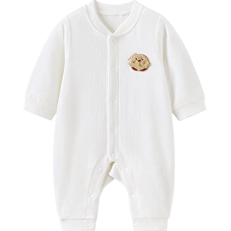 TONGTAI Baby Pure Cotton Long-Sleeve Romper 73cm