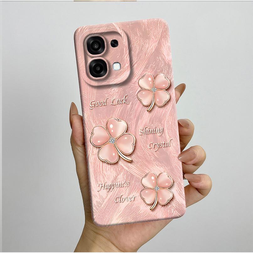 New Casing For Oppo A6 Pro 5G 4G CPH2781 CPH2799 Case Aesthetic Pretty Butterfly Flowers Soft Silicone Shockproof Back Cover