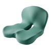 Universal Seat Cushion Anti-Slip Base Design Memory Foam Seat Cushion with Lumbar Support Ergonomic Wheelchair Cushion