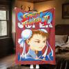 Super Street Fighter Ii Artwork Blanket Soft And Portable All Season Home Bed Sofa Blanket Office Travel Nap Break Warm Blanket