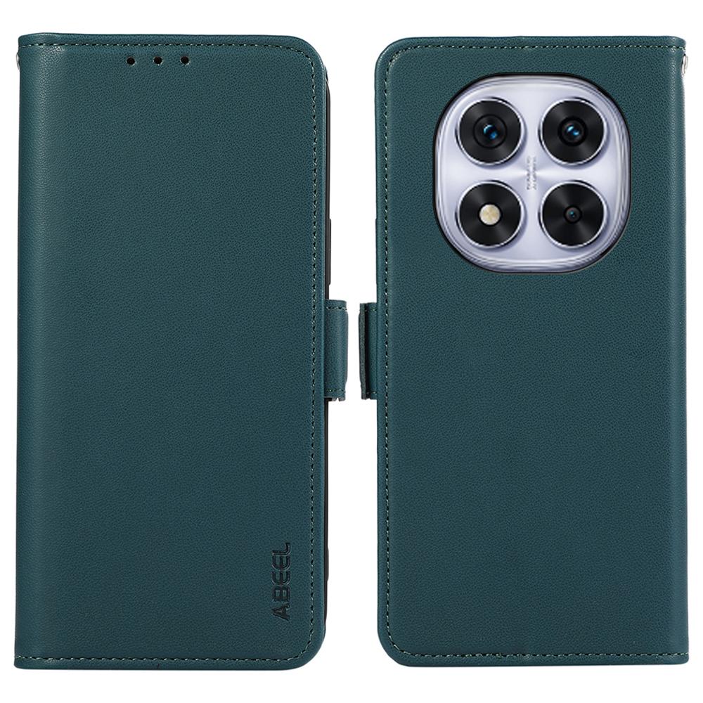 ABEEL do Xiaomi Redmi Note 14 Pro 5G/Poco X7 5G Etui skórzane etui na telefon z portfelem blokującym RFID