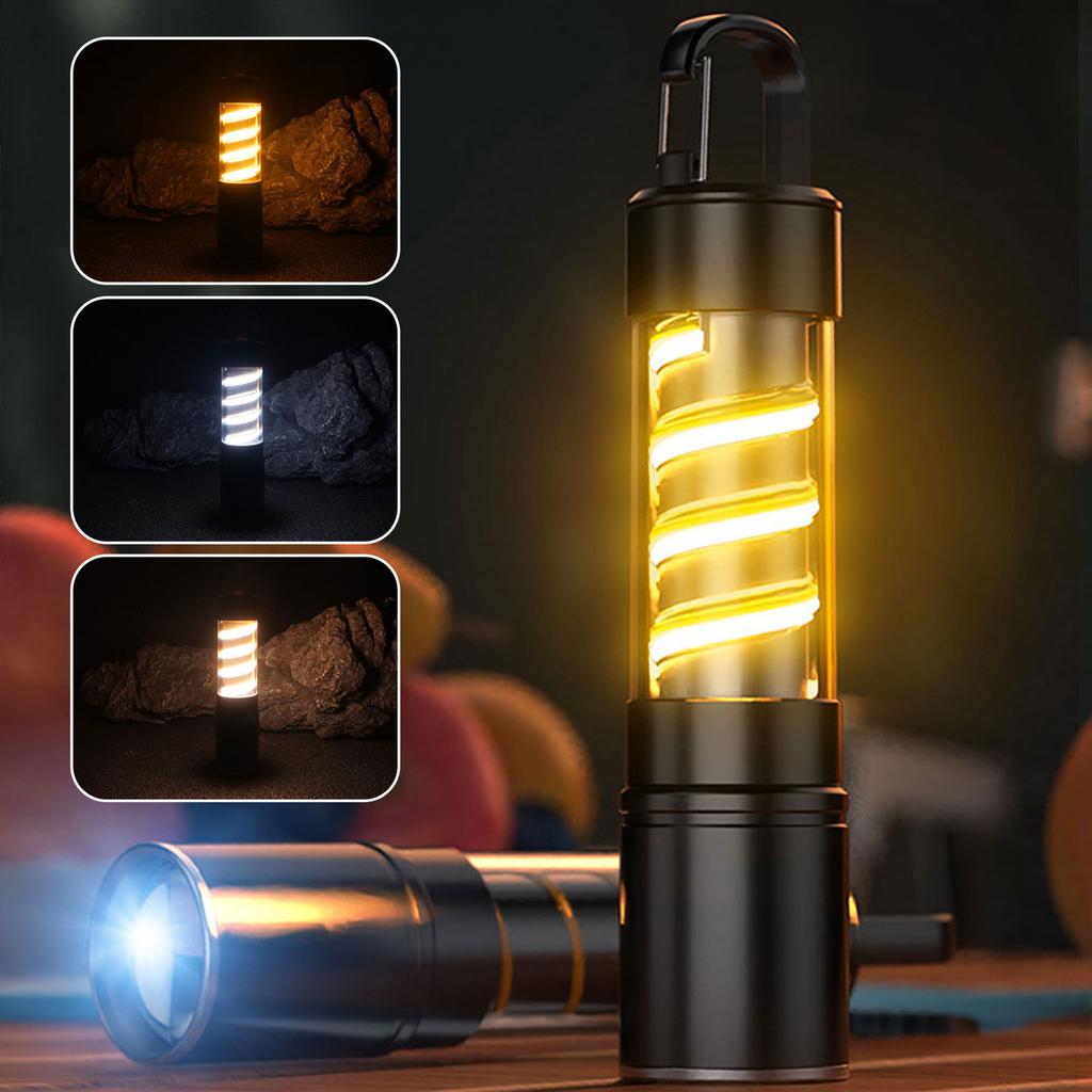 Rechargeable LED Flashlight Ultra-Bright Long Lasting Multifunctional Lantern For Night Fishing