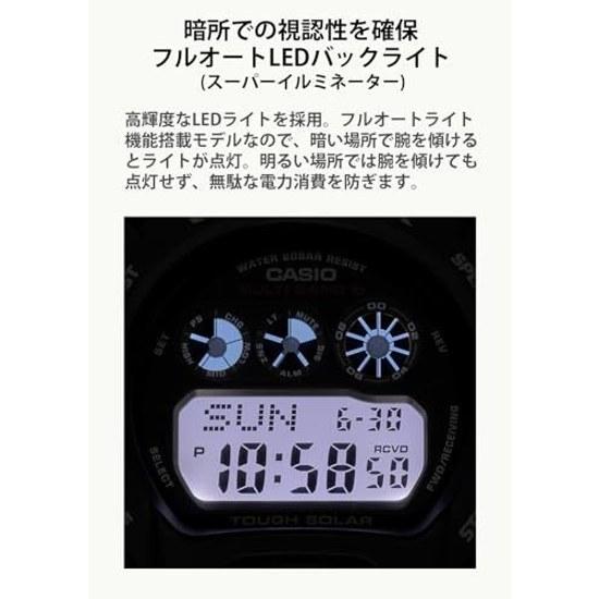 Casio Wristwatch G-Shock Radio Solar GW-6900U-1JF Mens Black