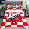 3pcs Duvet Cover Set (1*Duvet Cover + 2*Pillowcase, Without Core), FC Utrecht Print Bedding Set, Bedroom Decor, All‑Season, Gift