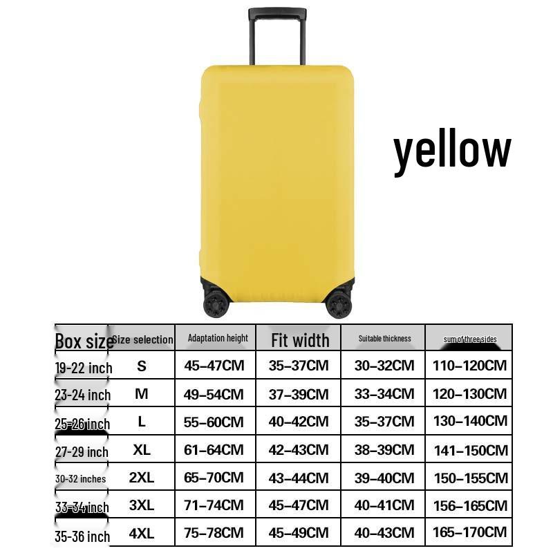 37" Sports Travel Suitcase Cover - Wear-Resistant & Dustproof