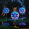 19LED LED Hanging Chandeliers IP44 Starburst Lamp Novelty Solar Ground Pendant Lamps  Party